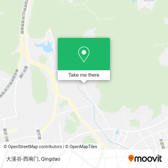 大溪谷-西南门 map