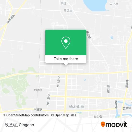 映堂红 map