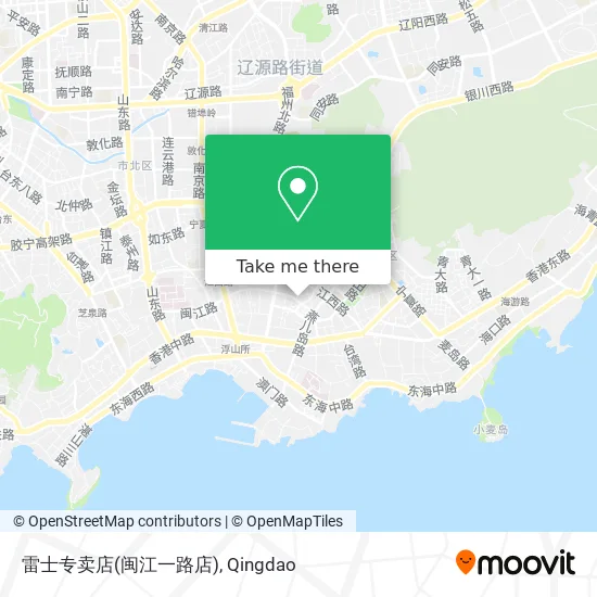 雷士专卖店(闽江一路店) map