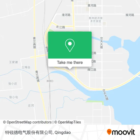 特锐德电气股份有限公司 map
