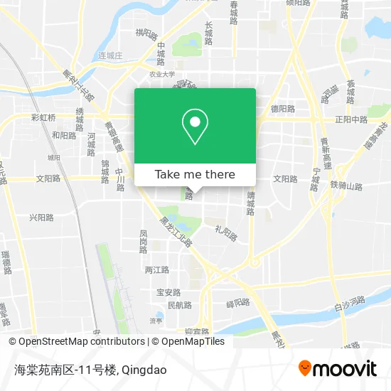 海棠苑南区-11号楼 map