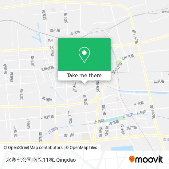 水寨七公司南院11栋 map
