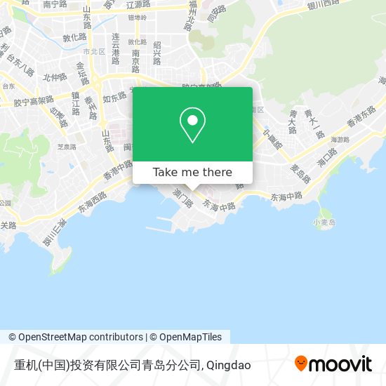 重机(中国)投资有限公司青岛分公司 map