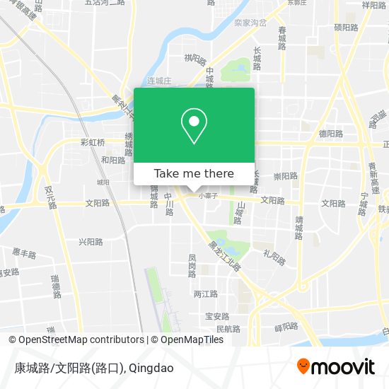 康城路/文阳路(路口) map