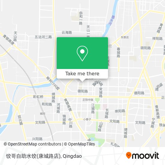饺哥自助水饺(康城路店) map