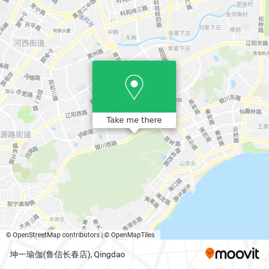 坤一瑜伽(鲁信长春店) map