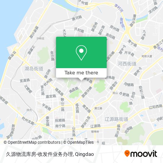 久源物流库房-收发件业务办理 map