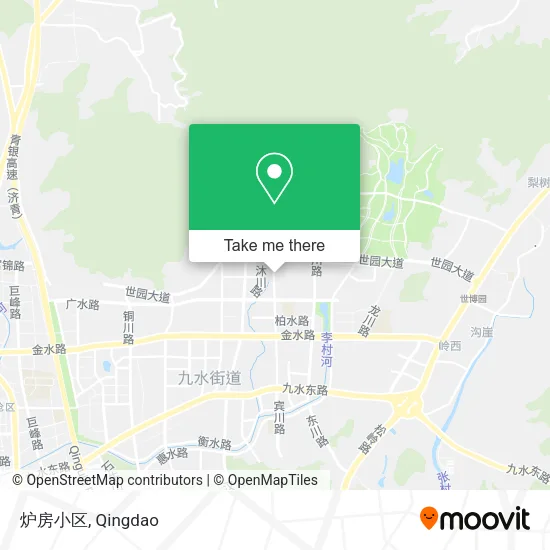 炉房小区 map