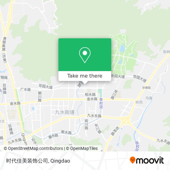 时代佳美装饰公司 map