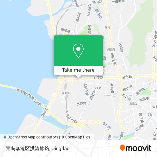 青岛李沧区洪涛旅馆 map