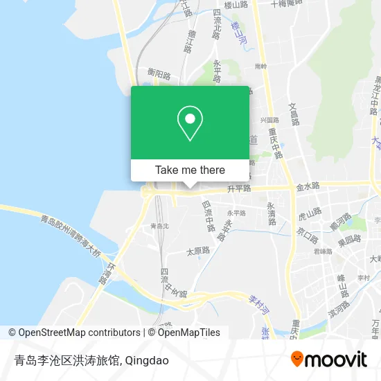 青岛李沧区洪涛旅馆 map