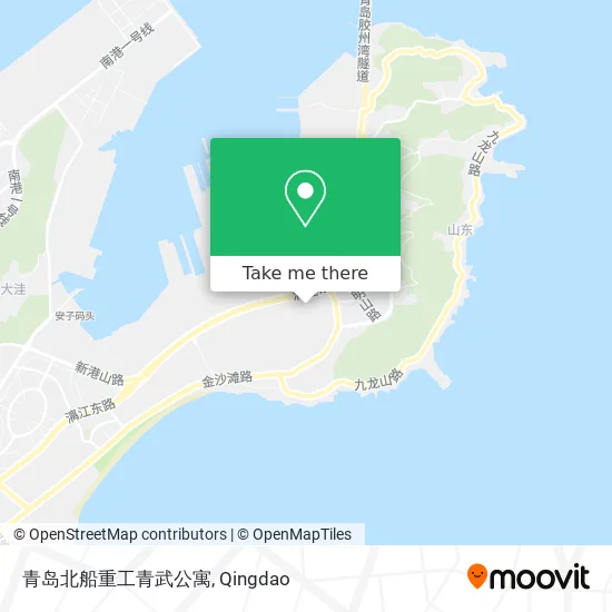 青岛北船重工青武公寓 map