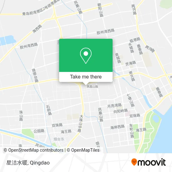 星洁水暖 map