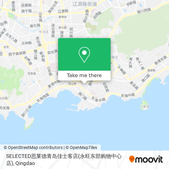 SELECTED思莱德青岛佳士客店(永旺东部购物中心店) map