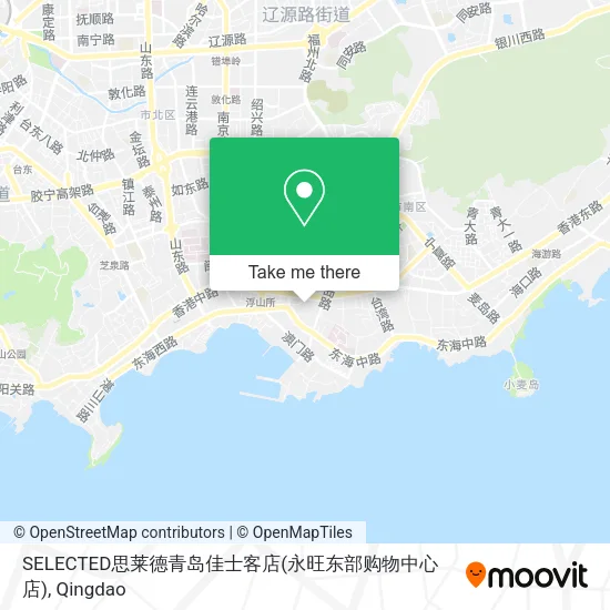 SELECTED思莱德青岛佳士客店(永旺东部购物中心店) map