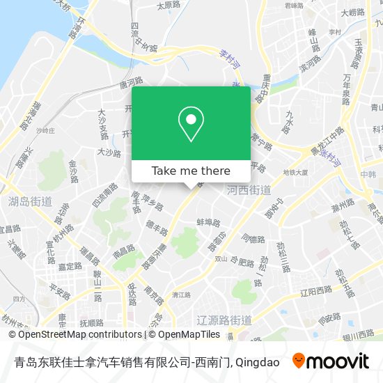 青岛东联佳士拿汽车销售有限公司-西南门 map