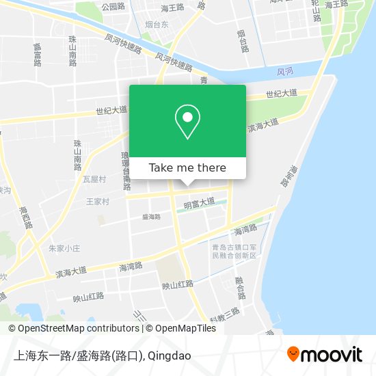 上海东一路/盛海路(路口) map