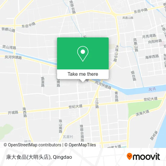 康大食品(大哨头店) map