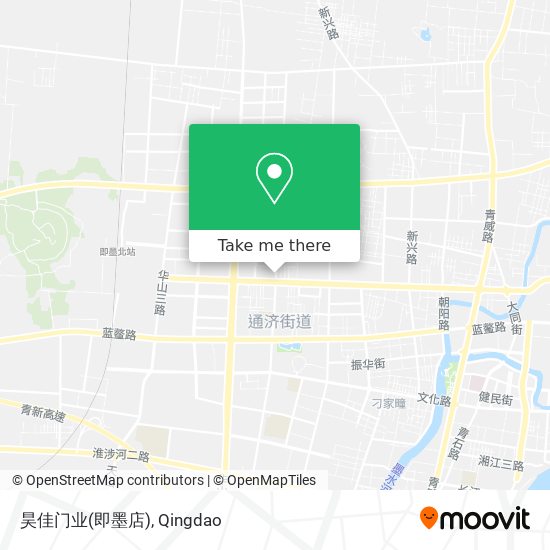 昊佳门业(即墨店) map