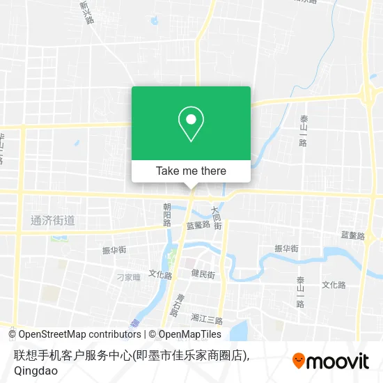 联想手机客户服务中心(即墨市佳乐家商圈店) map