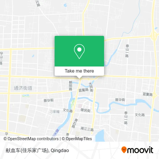 献血车(佳乐家广场) map