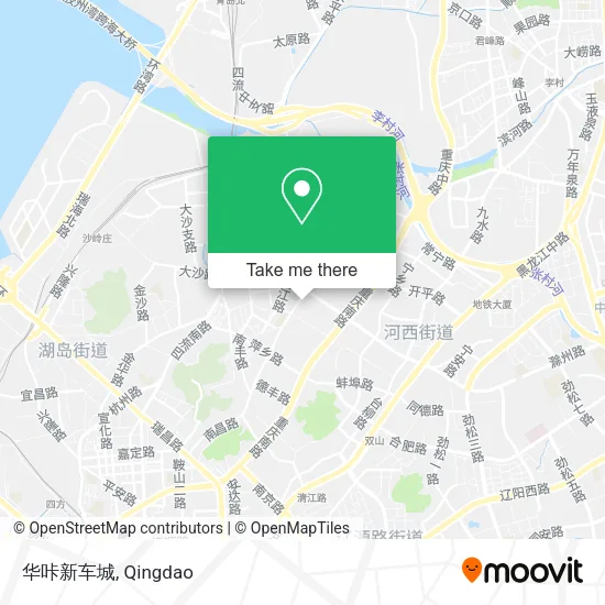 华咔新车城 map