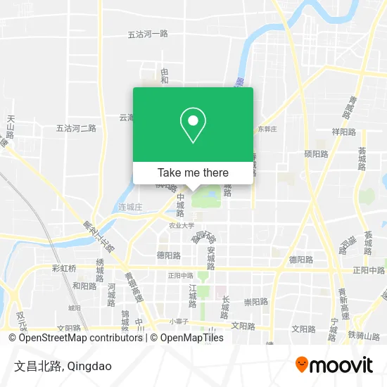 文昌北路 map