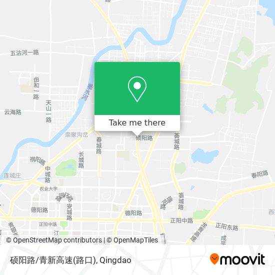 硕阳路/青新高速(路口) map