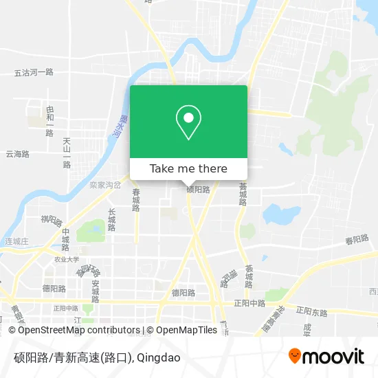 硕阳路/青新高速(路口) map