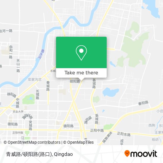 青威路/硕阳路(路口) map