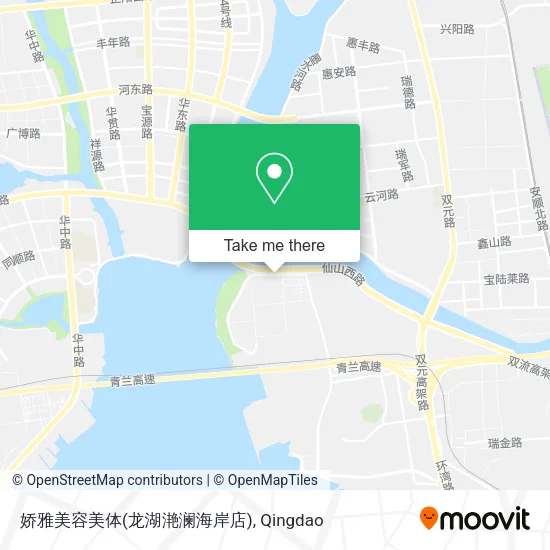 娇雅美容美体(龙湖滟澜海岸店) map