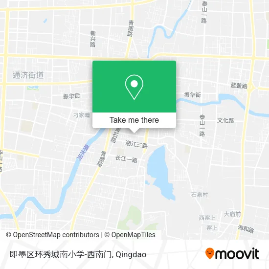 即墨区环秀城南小学-西南门 map