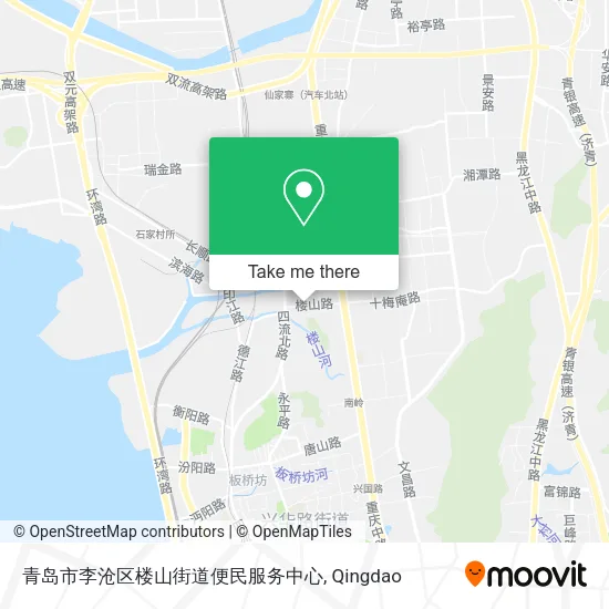 青岛市李沧区楼山街道便民服务中心 map