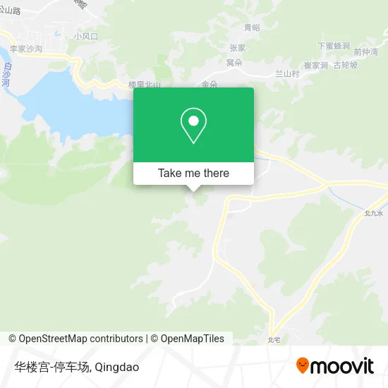 华楼宫-停车场 map