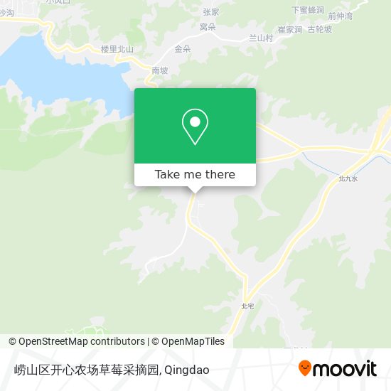 崂山区开心农场草莓采摘园 map