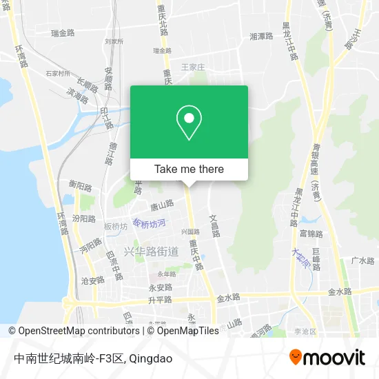 中南世纪城南岭-F3区 map