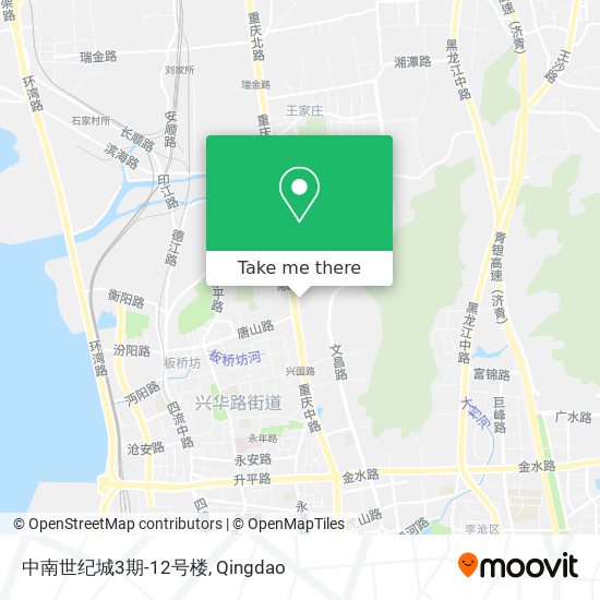 中南世纪城3期-12号楼 map