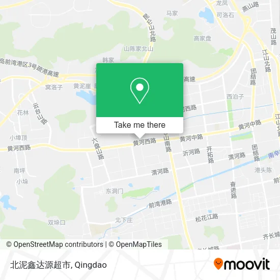 北泥鑫达源超市 map