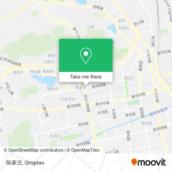 陈家庄 map