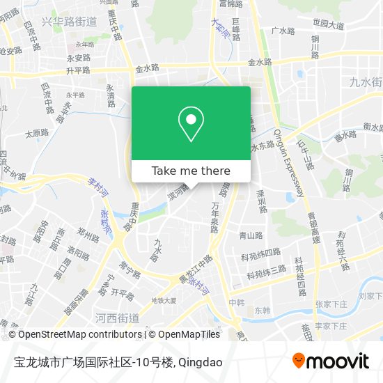 宝龙城市广场国际社区-10号楼 map