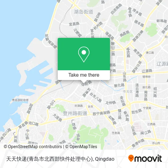 天天快递(青岛市北西部快件处理中心) map