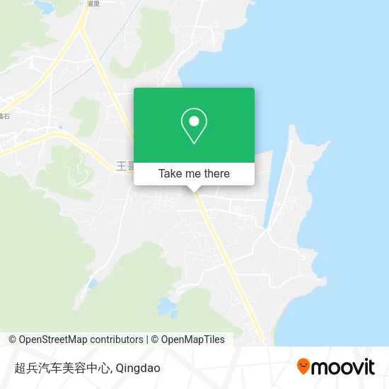 超兵汽车美容中心 map