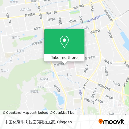 中国化隆牛肉拉面(喜悦山店) map