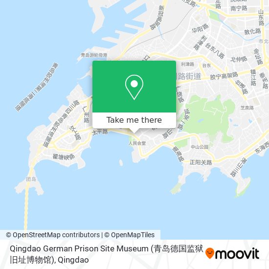 Qingdao German Prison Site Museum (青岛德国监狱旧址博物馆) map