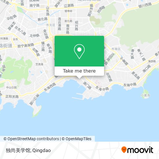 独尚美学馆 map