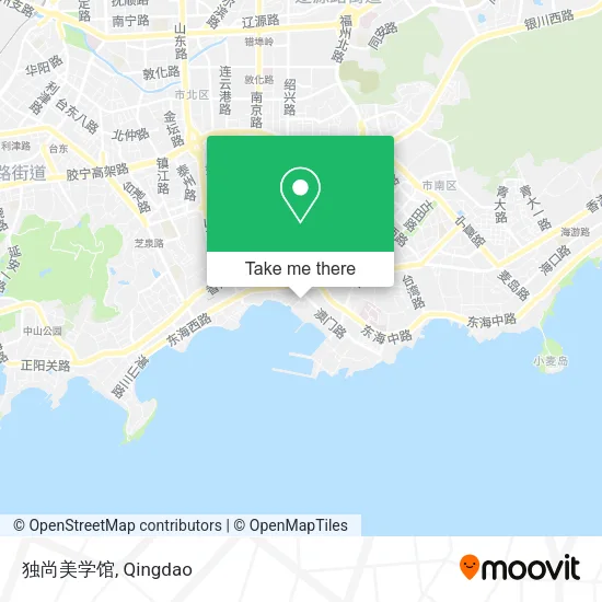 独尚美学馆 map