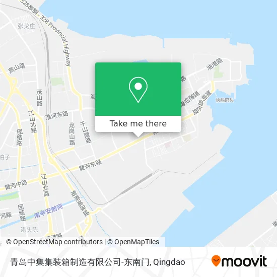 青岛中集集装箱制造有限公司-东南门 map