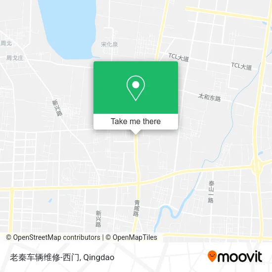 老秦车辆维修-西门 map