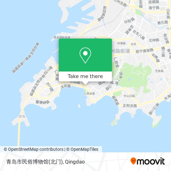 青岛市民俗博物馆(北门) map