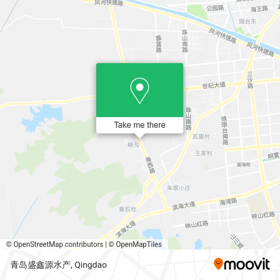 青岛盛鑫源水产 map